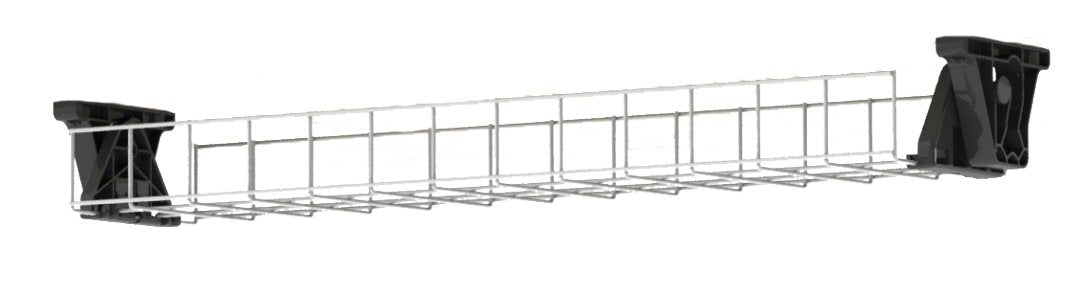 Cable Basket - Single Tier 100mm Deep: HINGED EASY ACCESS - The Softwiring Shop - Cable Management