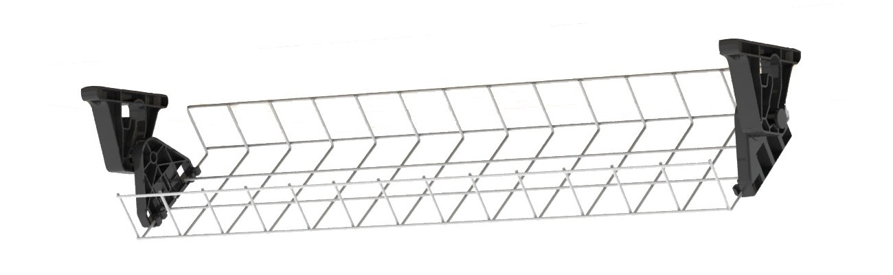 Cable Basket - Single Tier 150mm Deep: HINGED EASY ACCESS - The Softwiring Shop - Cable Management