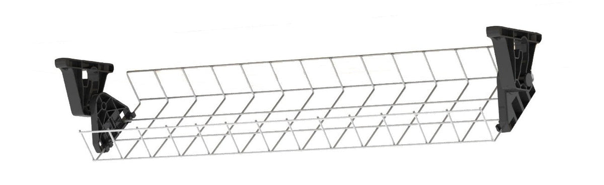 Cable Basket - Single Tier 150mm Deep: HINGED EASY ACCESS - The Softwiring Shop - Cable Management