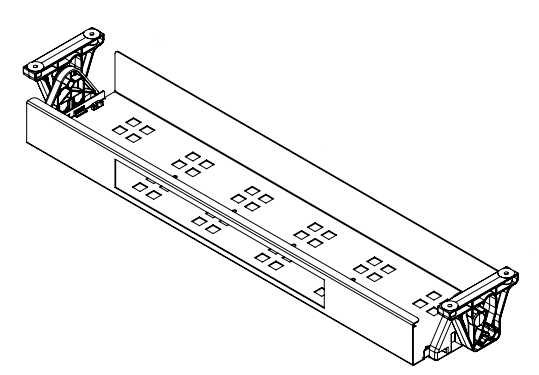 Cable Tray & Brackets ONLY - HINGED EASY ACCESS - The Softwiring Shop - Cable Management