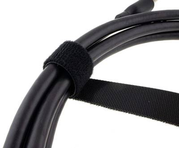 Cable Wrap Strap Hook & Loop 100mm Long Strip - QTY 1000 - The Softwiring Shop - Cable Management
