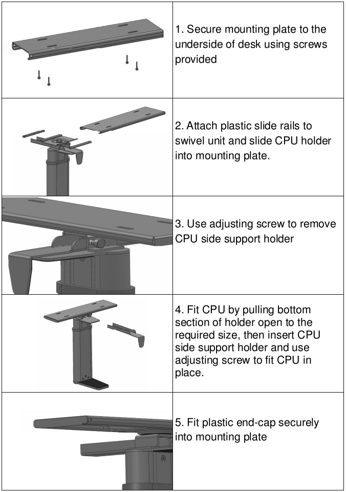CPU - White Adjustable - The Softwiring Shop - Accessory