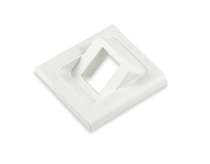 Data Plate - 50mmW for Cut - outs with 45º angled face TO SUIT SIEMON - The Softwiring Shop - Data