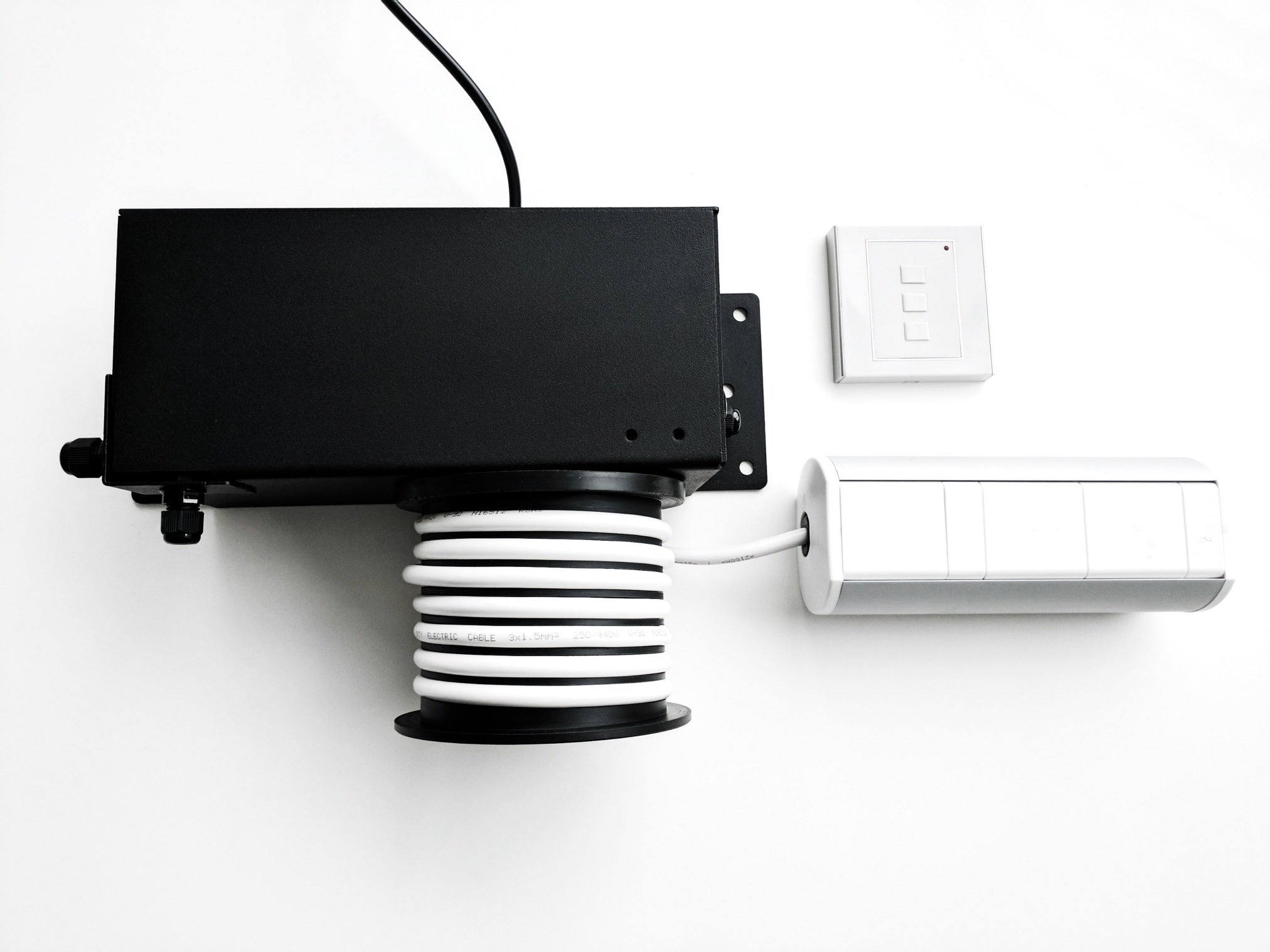 Elevate MOTORISED Retractable Power - 4 GPO's Points & USB A/A T - BAR & PLASTER CEILING - The Softwiring Shop - Electrical Softwiring