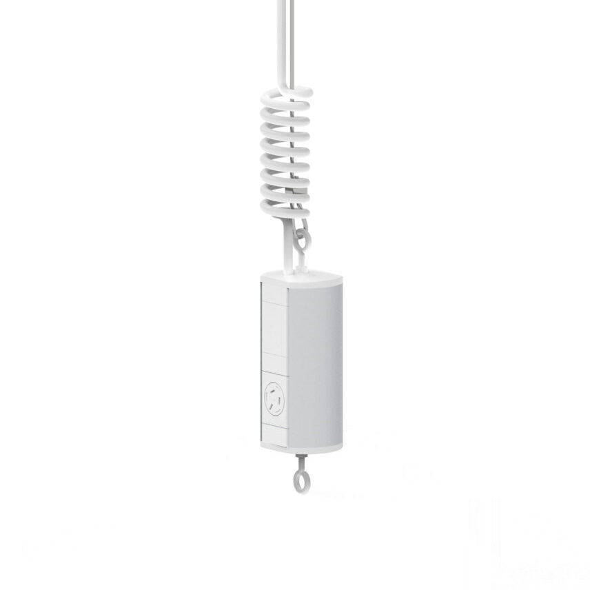 Elevate Retractable Power - 1 (Single) GPO per face - The Softwiring Shop - Electrical Softwiring
