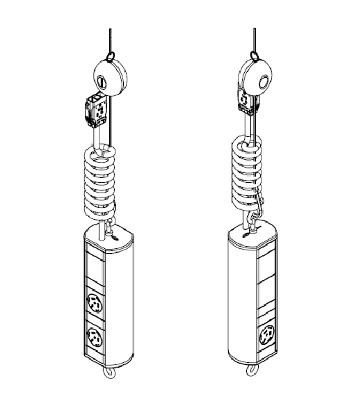 Elevate Retractable Power - 2 (Double) GPO to one face and 1 (Single) GPO to the other - The Softwiring Shop - Electrical Softwiring