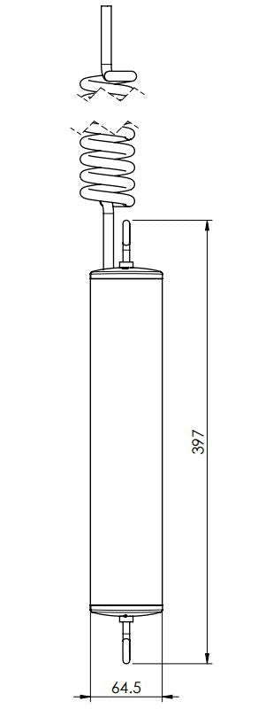 Elevate Retractable Power - 2 (Double) GPO's to both faces & USB A/A to one face only - The Softwiring Shop - Electrical Softwiring