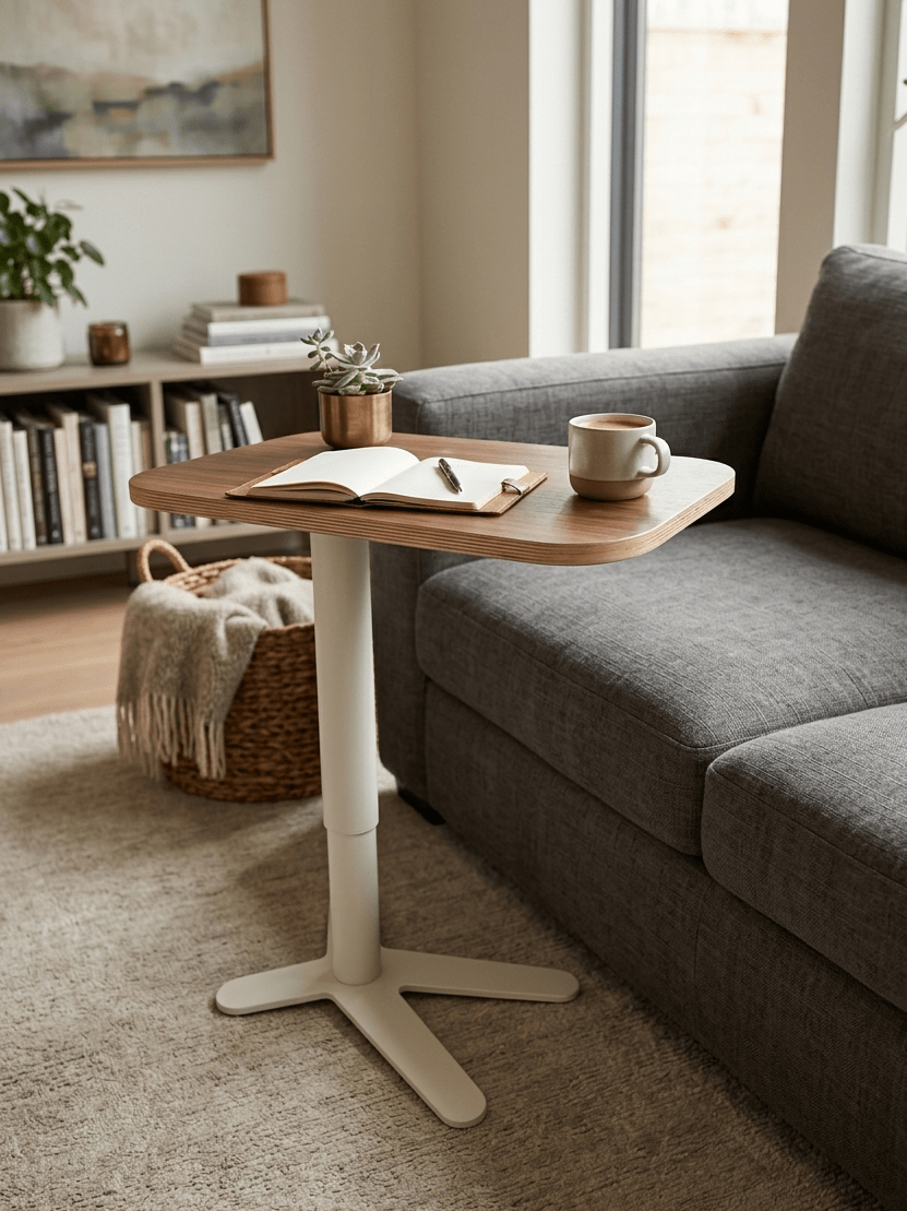 Gas LIft Side Table Frame ONLY - The Softwiring Shop - Accessory