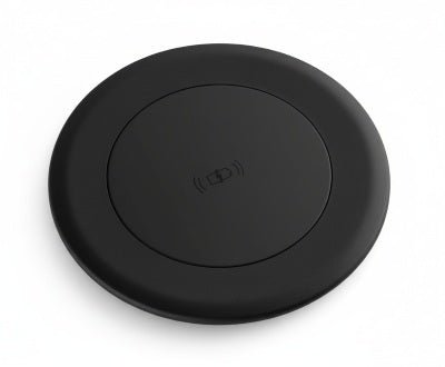 In - Desk Module - ECHO: Wireless Fast - Charging Outlet with 1500mm 3 - Pin Plug Lead - The Softwiring Shop - Electrical Soft Wiring