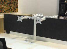 Monitor Arm - Post DOUBLE - The Softwiring Shop - Accessory