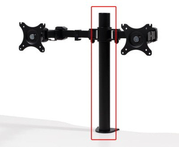 Monitor Arm - Post EXTENDED HEIGHT POST component - The Softwiring Shop - Accessory