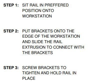 Power Rail (DOMESTIC) - ATHENA 2: 2 (Double) GPO'S & Wireless Charger Stand with 1500mm 3 - Pin Plug Lead - The Softwiring Shop - Electrical Soft Wiring