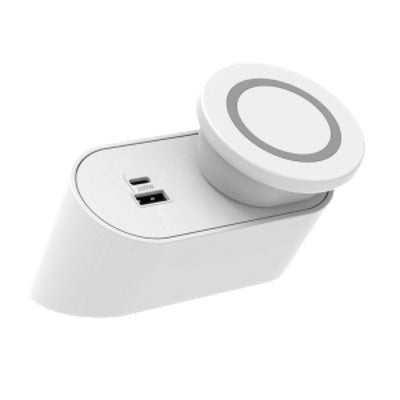 Power Rail - NOVA DUO: USB A/C 140W & Magsafe Helipad Wireless Fast - Charging with 1000mm Tag Lead and D Splitter (Copy) - The Softwiring Shop - Electrical Soft Wiring