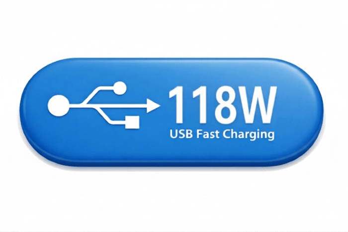 Power Rail - NOVA TRIO: 1 GPO, USB A/C 65W & Magsafe Helipad Wireless Fast - Charging with 1000mm Tag Lead and D Splitter - The Softwiring Shop - Electrical Soft Wiring