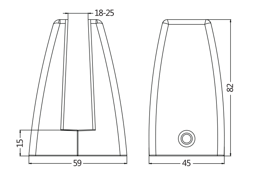 Screen Clamp Bracket - F MOUNT PLUS (On Worktop Mount) - The Softwiring Shop - Accessory
