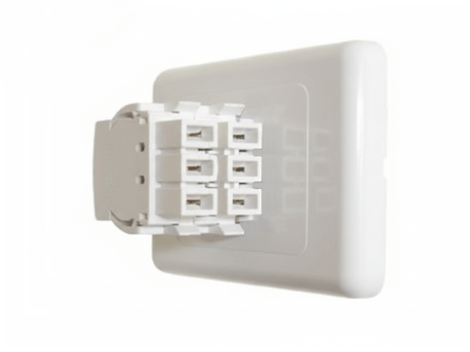 Starter Socket - DOUBLE WALL MOUNTED - The Softwiring Shop - Electrical Soft Wiring