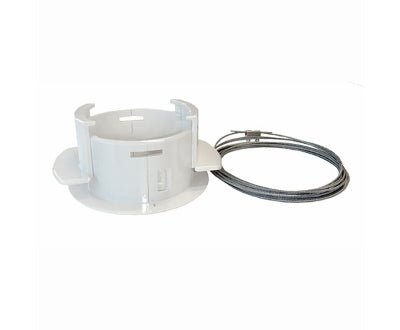 Umbilical Cord - CIRQLATE: Ceiling Flange COMPONENT - The Softwiring Shop - Cable Management