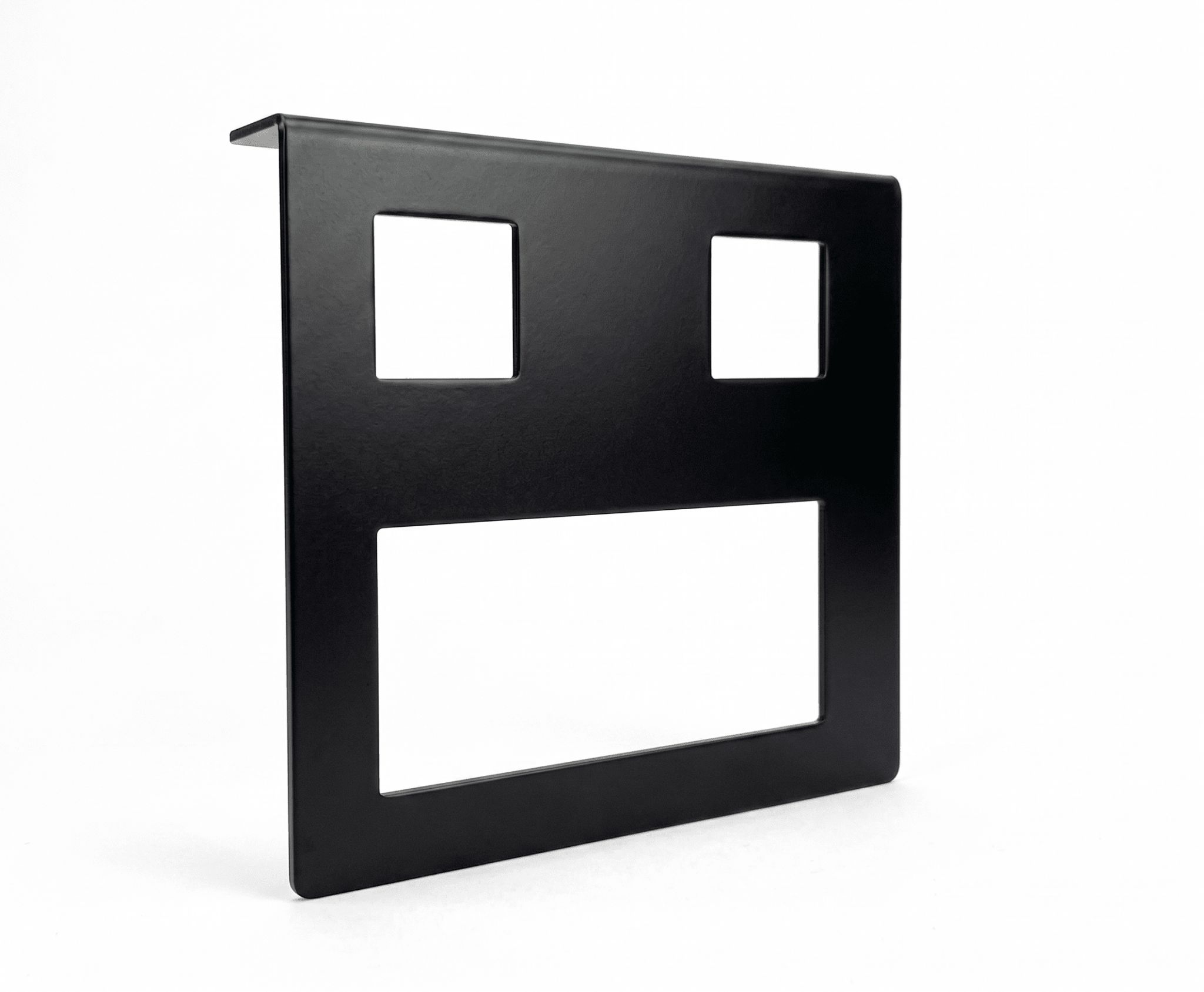 Under Desk Mounting Bracket - DOUBLE GPO (Non - External Switching) and 2 DATA - The Softwiring Shop - Electrical Soft Wiring