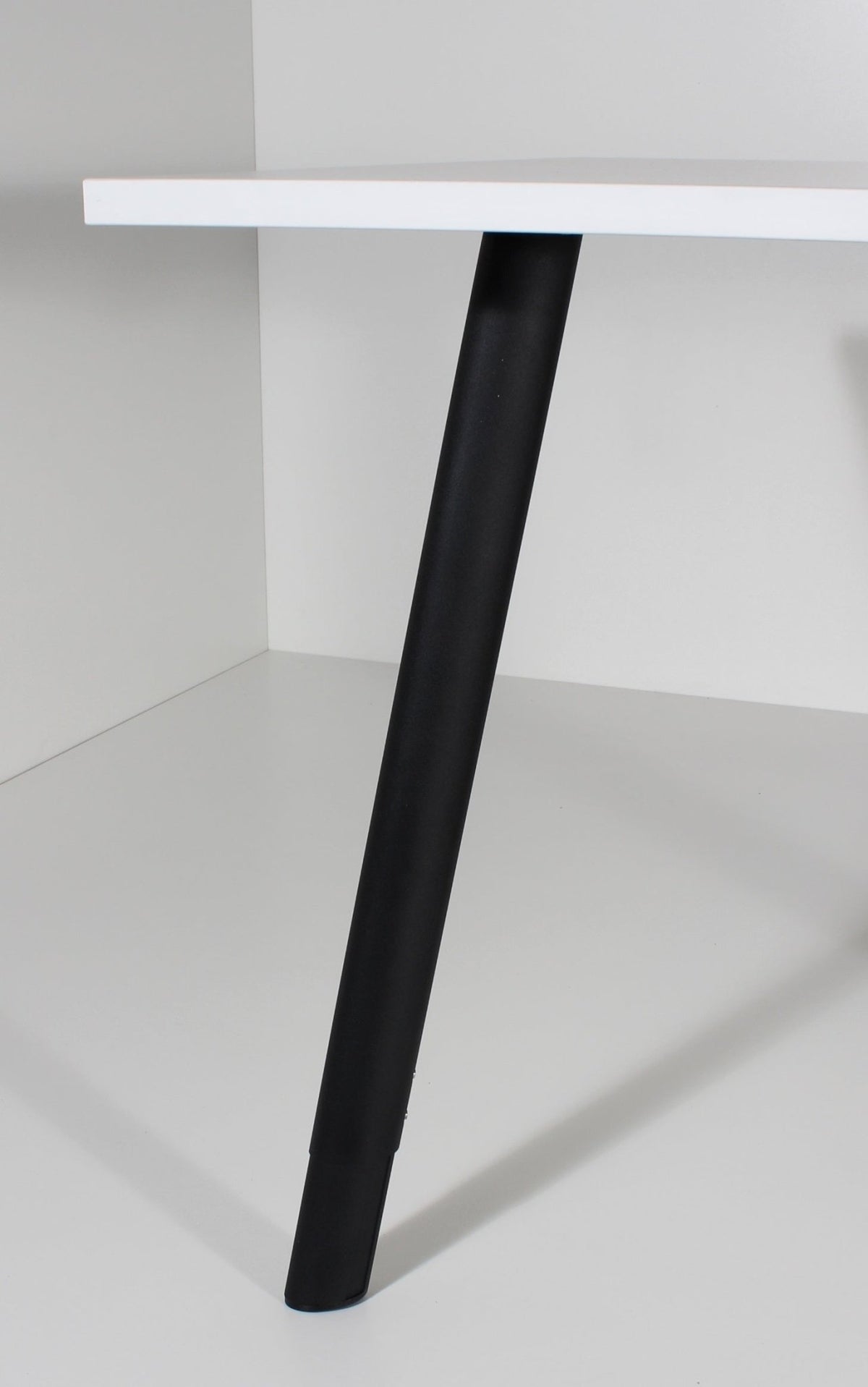 Adjustable height oval angled column leg - The Softwiring Shop - Accessory