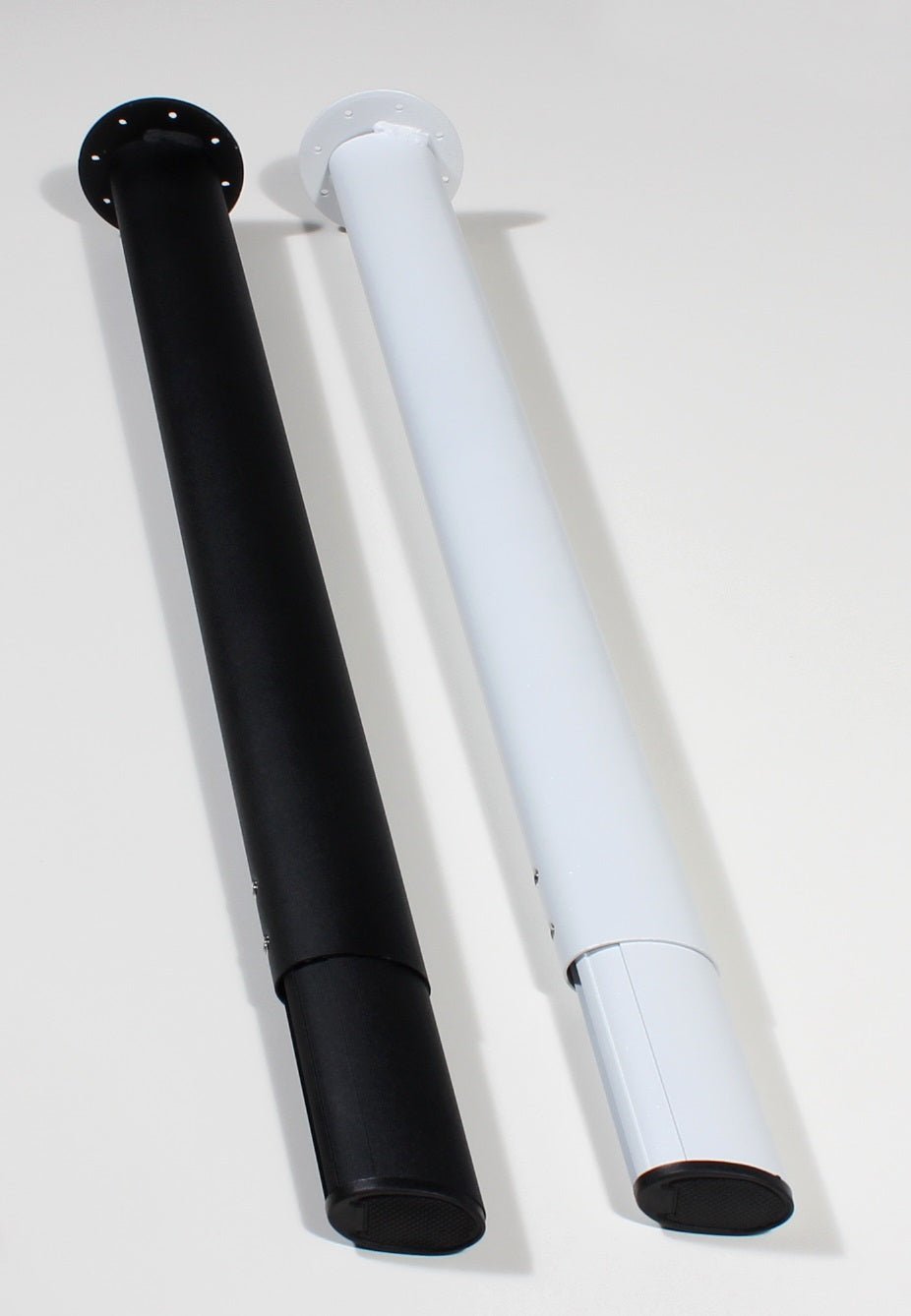 Adjustable height oval angled column leg - The Softwiring Shop - Accessory
