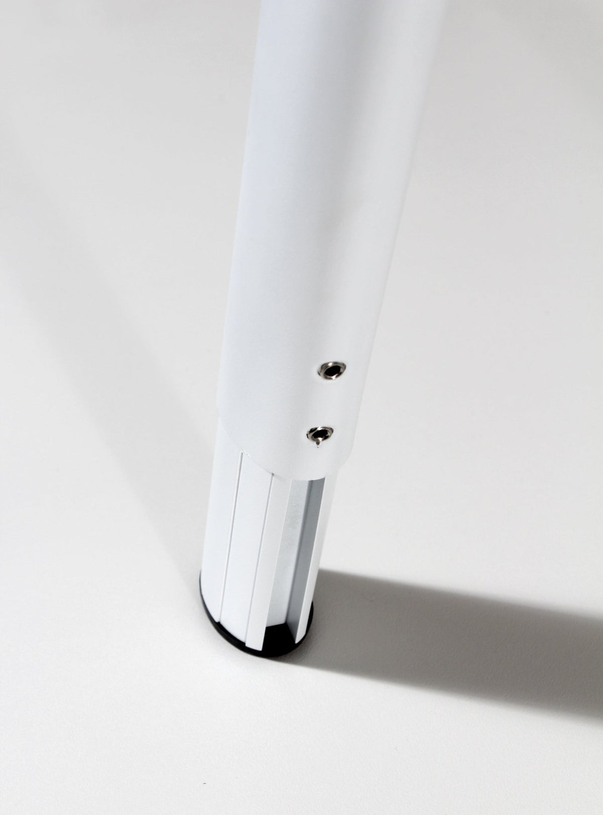 Adjustable height oval angled column leg - The Softwiring Shop - Accessory