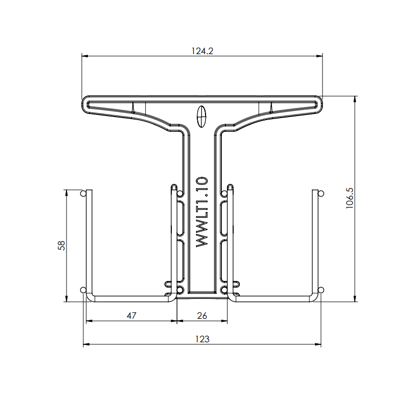 Cable Basket - 2 Channel - The Softwiring Shop - Cable Management