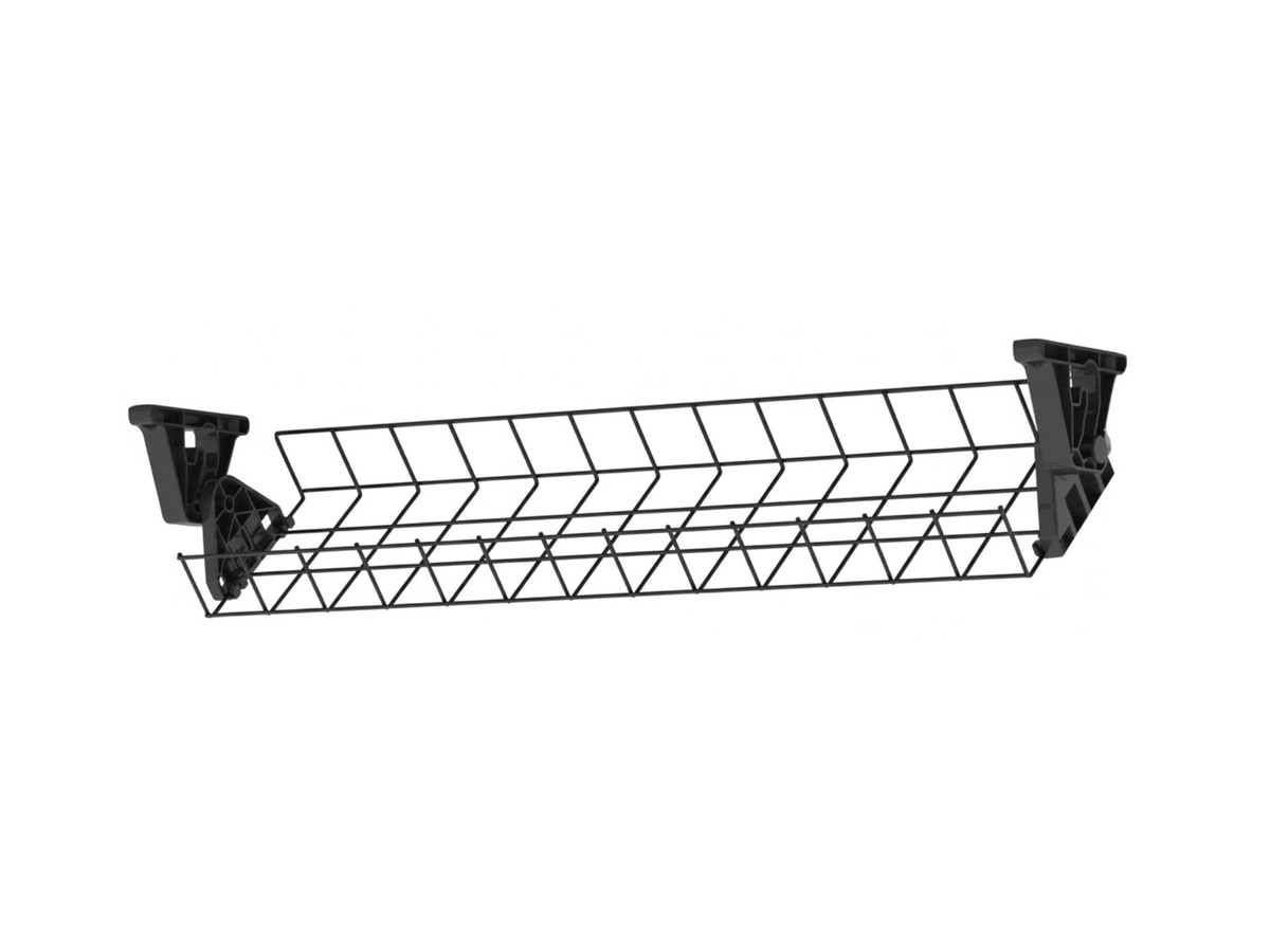 Cable Basket - Single Tier 100mm Deep: HINGED EASY ACCESS - The Softwiring Shop - Cable Management
