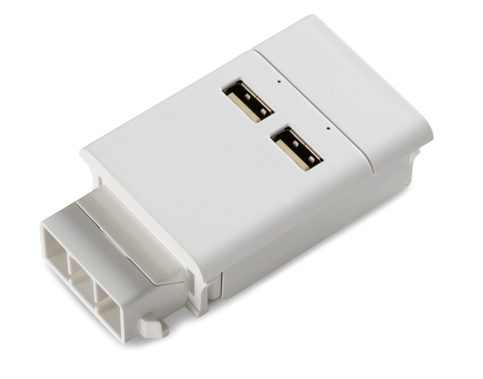 Elevate Retractable Power - 2 (Double) GPO's to both faces & USB A/A to one face only - The Softwiring Shop - Electrical Softwiring