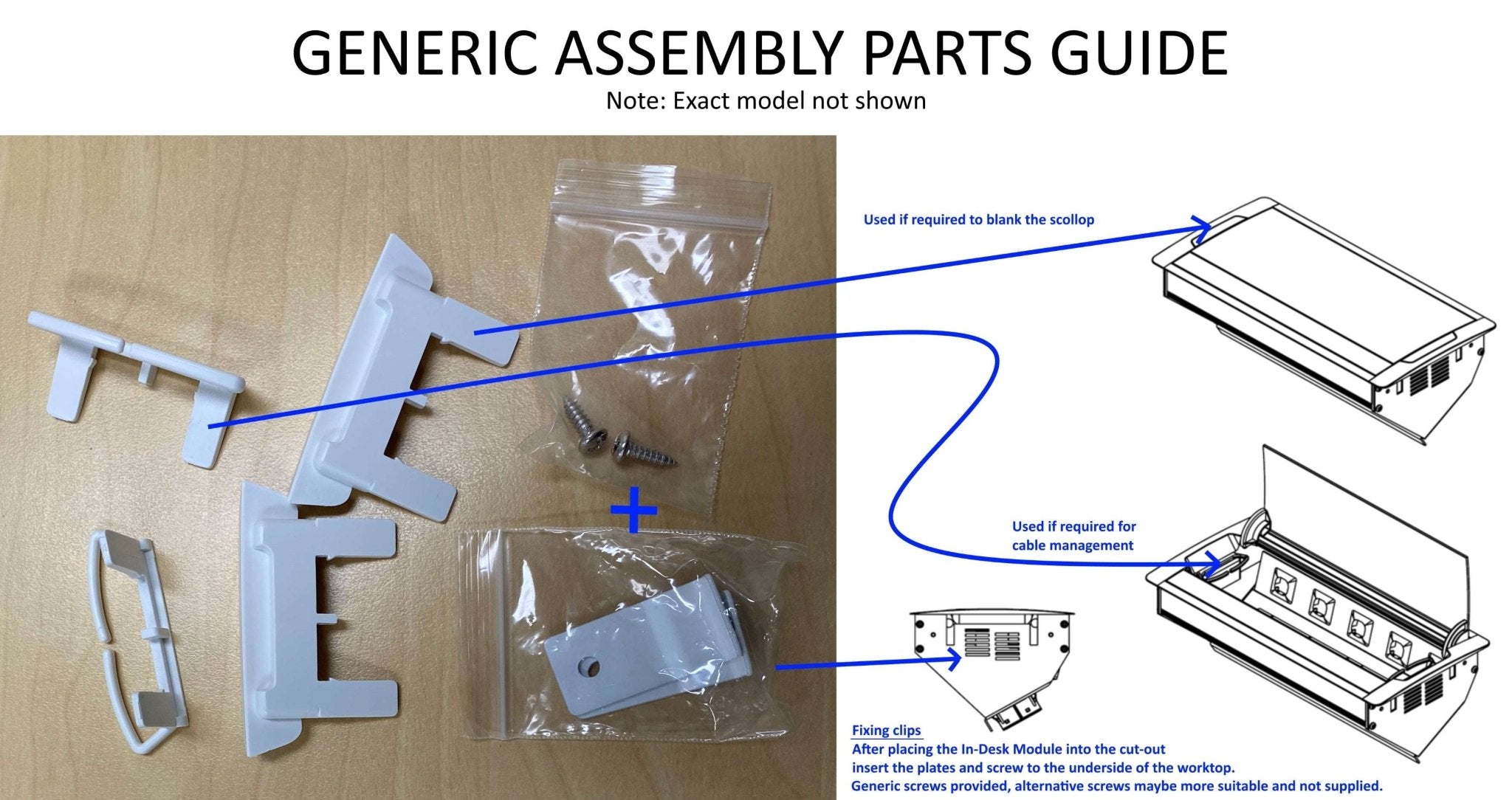In - Desk Box - ACCEDE: Single Lid, 2 (Double) GPO'S & 3 (Triple) Data Ports - The Softwiring Shop - Electrical Soft Wiring