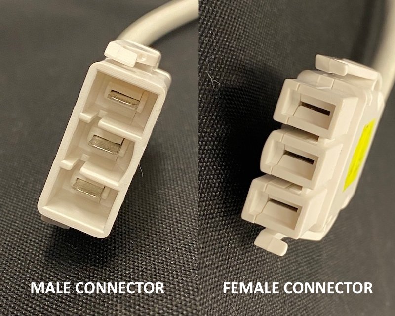 Leads - INTERCONNECTING TAG LEAD (STANDARD) - The Softwiring Shop - Electrical Soft Wiring