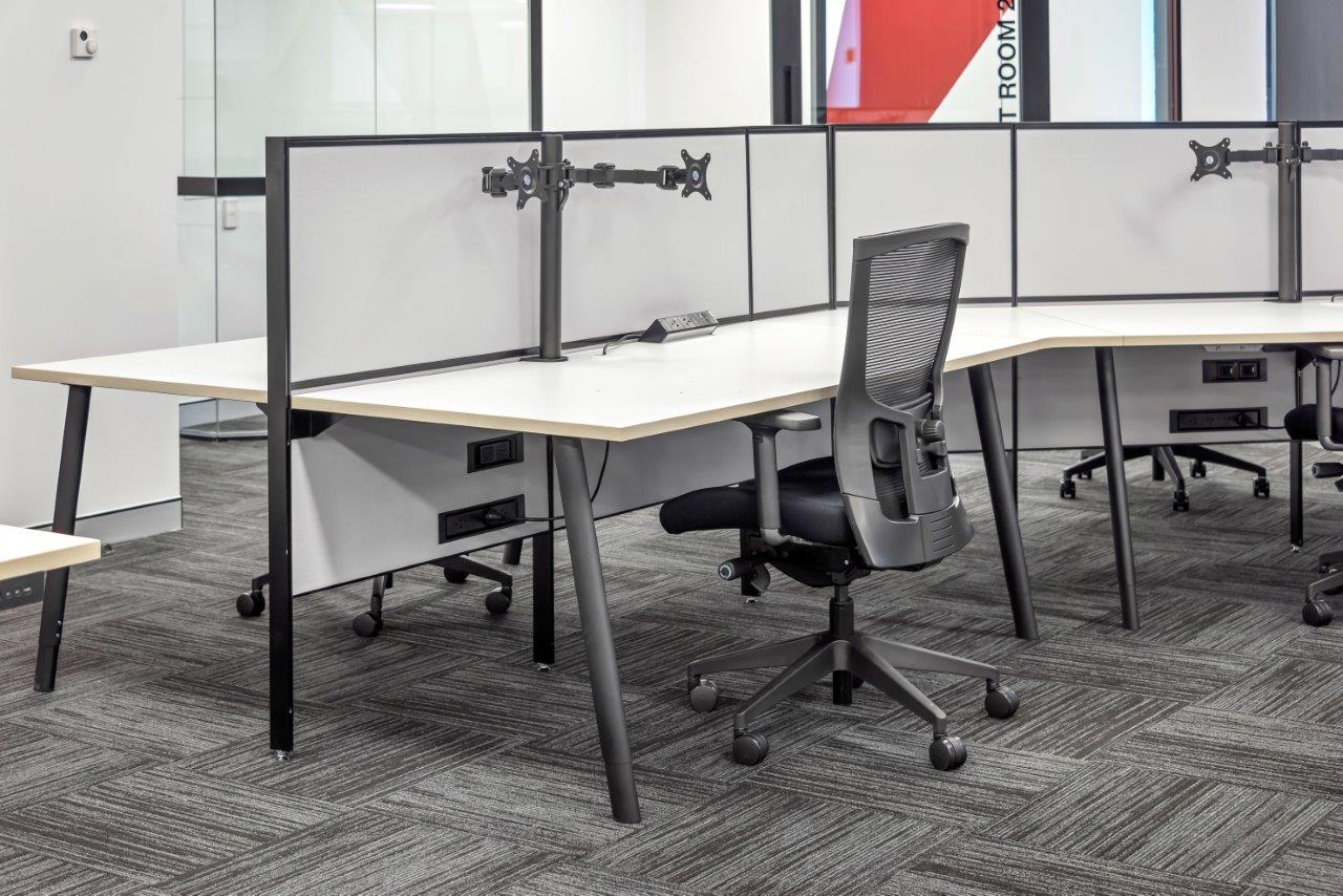 Monitor Arm - Post DOUBLE - The Softwiring Shop - Accessory