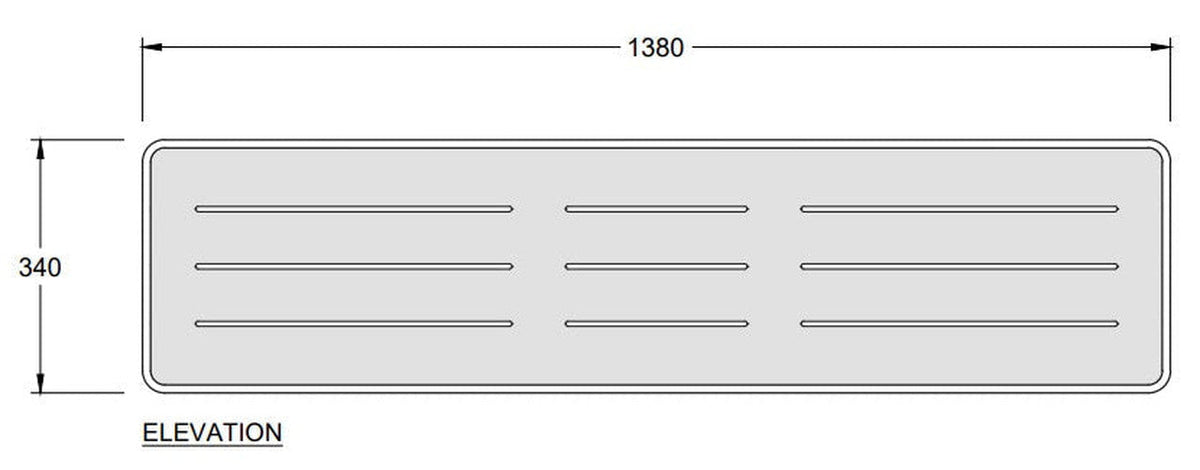 PET PANEL - 340H x 1380W - The Softwiring Shop - Accessory