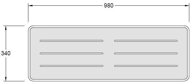 PET PANEL - 340H x 980W - The Softwiring Shop - Accessory