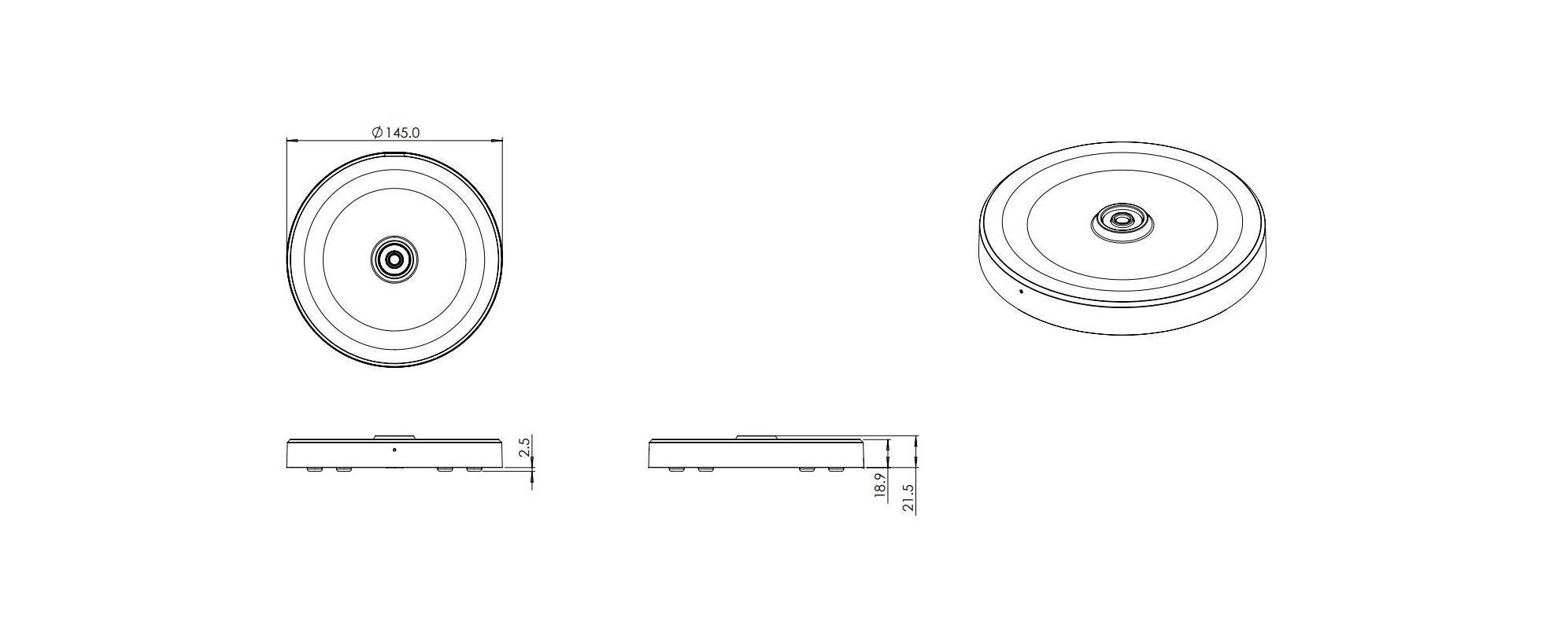 Portable Charger - Freedom Charger Base only - The Softwiring Shop - Electrical Soft Wiring