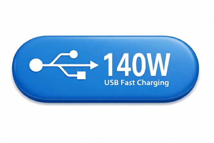 Power Rail - NOVA DUO: USB A/C 140W & Magsafe Helipad Wireless Fast - Charging with 1000mm Tag Lead and D Splitter (Copy) - The Softwiring Shop - Electrical Soft Wiring