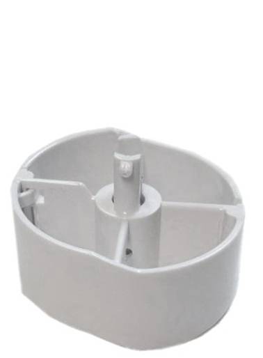 Umbilical Cord - AXESS: 770mmL Floor to Desk kit ROUND BASE - The Softwiring Shop - Cable Management