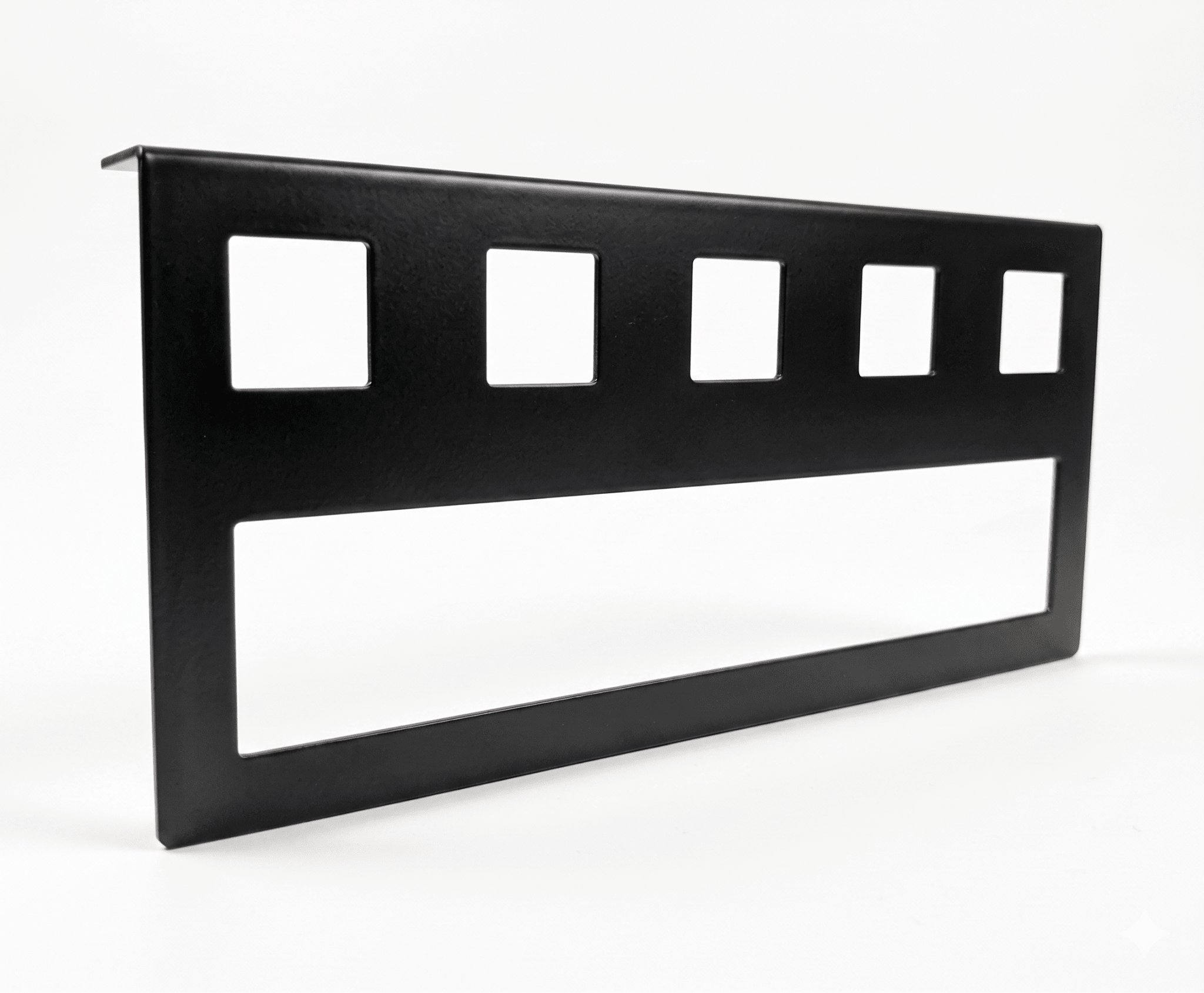 Under Desk Mounting Bracket - QUAD GPO (Non - External Switching) and 5 DATA - The Softwiring Shop - Electrical Soft Wiring